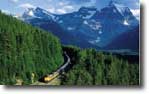 VIA Rail�s premier trans-continental train tour includes the Canadian Rockies